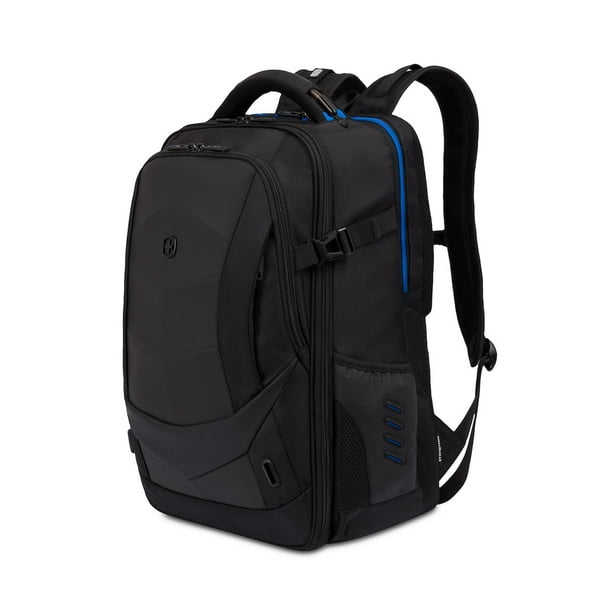 Swissgear USB Gaming Laptop Backpack, Black