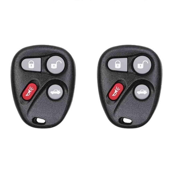 Keys4Less Car Key Fob Keyless Entry Remote for Chevrolet Corvette 2001 FCC KOBLEAR1XT Part Number 25695954 25695955 Pack of 2
