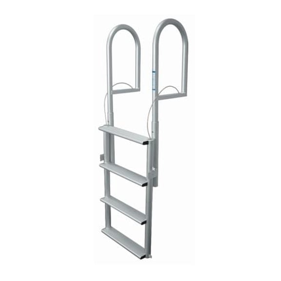JIF Marine DJX4W Dock Lift Ladder W/ 4" Step