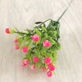 thumbnail image 1 of Simulación de partículas grandes, canal de flores de grano de Milán, accesorios para arreglos florales, plantas verdes decorativas en macetas, flores de plástico rosa, 1 of 1