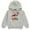 Heather gray, variant on Disney Mickey Mouse Goofy Donald Duck Fleece Drop Shoulder Pullover Hoodie Toddler to Big Kid