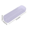 thumbnail image 3 of kchsji Travel Toothbrush Holder, Transparent Ventilated Portable Protective Case, Compact Lightweight Toothbrush Cover for Camping Business Trip Gym Home School Use, 3 of 6