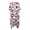 Light Pink Leopard Print, variant on HELLHERO Iridescent Ink Wash Texture Bathing Suit Cover Up High Quality Fabrics Flowy Free Size Long Kimono Swimsuit Cover Up for Womens