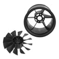 thumbnail image 4 of RC Ducted Fan, Fully Injection-molded Compound Sturdy 50mm Ducted Fan Stable Ducted Fan For Brushless Motor  For 3300/4000/4600/5000KV Motor Negative Propeller, 4 of 8