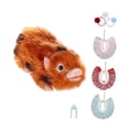 thumbnail image 4 of Conjunto de muñecos de cerditos reborn, animales interesantes, lindos y suaves, muñecos de cerditos recién nacidos para niños. Naranja, 4 of 9