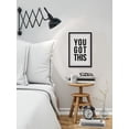 thumbnail image 3 of Marmont Hill You Got This V Framed Wall Art, 12.00" x 1.50", 3 of 6