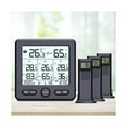 thumbnail image 1 of Wireless Indoor Outdoor Thermometer Digital Temperature Hygrometer With 3pcs Remote Sensors Home ,Comprehensive Monitoring, 1 of 5