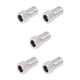 thumbnail image 1 of Greeniant Adaptador de válvula de 5 piezas Conveniente para llevar una variedad de colores Material premium Presta Cap Tube Pump Tool Presta a Schrader Plata 5piezas Greeniant CBP193326, 1 of 5