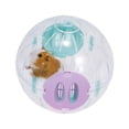 thumbnail image 1 of Pelota para hámster, 14,5 cm, rueda transparente para hámster, pelota para correr para hámsteres y ratones, juguetes de plástico, elimina el aburrimiento y aumenta la actividad Xemadio 220893-1, 1 of 9