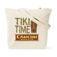 thumbnail image 2 of CafePress - Cancun Tiki Time Tote Bag - Unisex Canvas Tote Bag, Beige, 1-Piece, 2 of 8