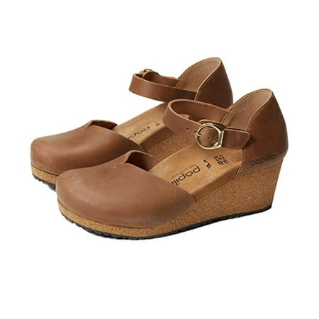 

Papillio by Birkenstock Mary Women s Cognac Pumps (9 N)