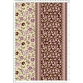 thumbnail image 4 of Chiffon Printed Cluster Print Fabric Floral Fabric Sheer Fabric Dressmaking Fabric (BROWN/PINK/IVORY, HalfaYard), 4 of 6
