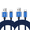 Blue, variant on GJX 2Pcs USB Cable Fast Charging USB Type C Cable,Break-Resistant Micro USB Cable with Data Transfer,Blue,9ft