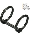 thumbnail image 4 of Unique Bargains 0.63' Dia. 3 Circle Detachable Metal Binder Rings Loose Leaf Rings, Black 6 Pack, 4 of 6