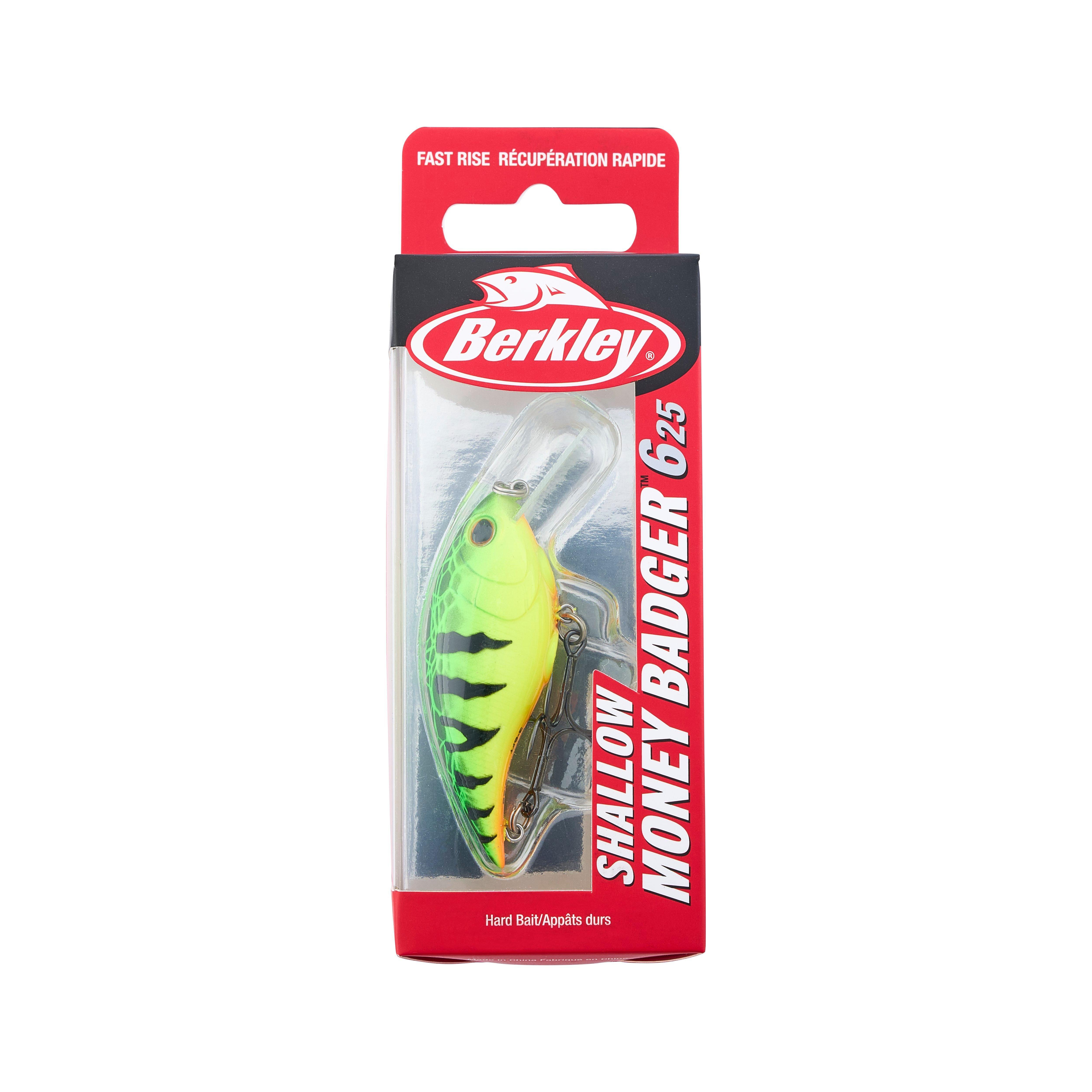 Berkley Shallow Money Badger Fishing Crankbait, 2.6 in, Hybrid Baitfish-Crayfish
