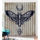 thumbnail image 4 of Cortinas de Cortina Opacas de Ventana de Impresión 3D de Decoración de Mariposas para Dormitorio 170x200cm, 4 of 9
