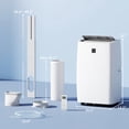 thumbnail image 4 of HOMCOM 14000 BTU Portable Air Conditioner with Dehumidifier & Fan, AC Unit, 4 of 9