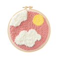 thumbnail image 1 of Kits de de con punzón de paisaje DIY, herramienta de bolígrafos perforadores, enhebrador de hilo suave Hugo Punch Embrodiery Starter, 1 of 3