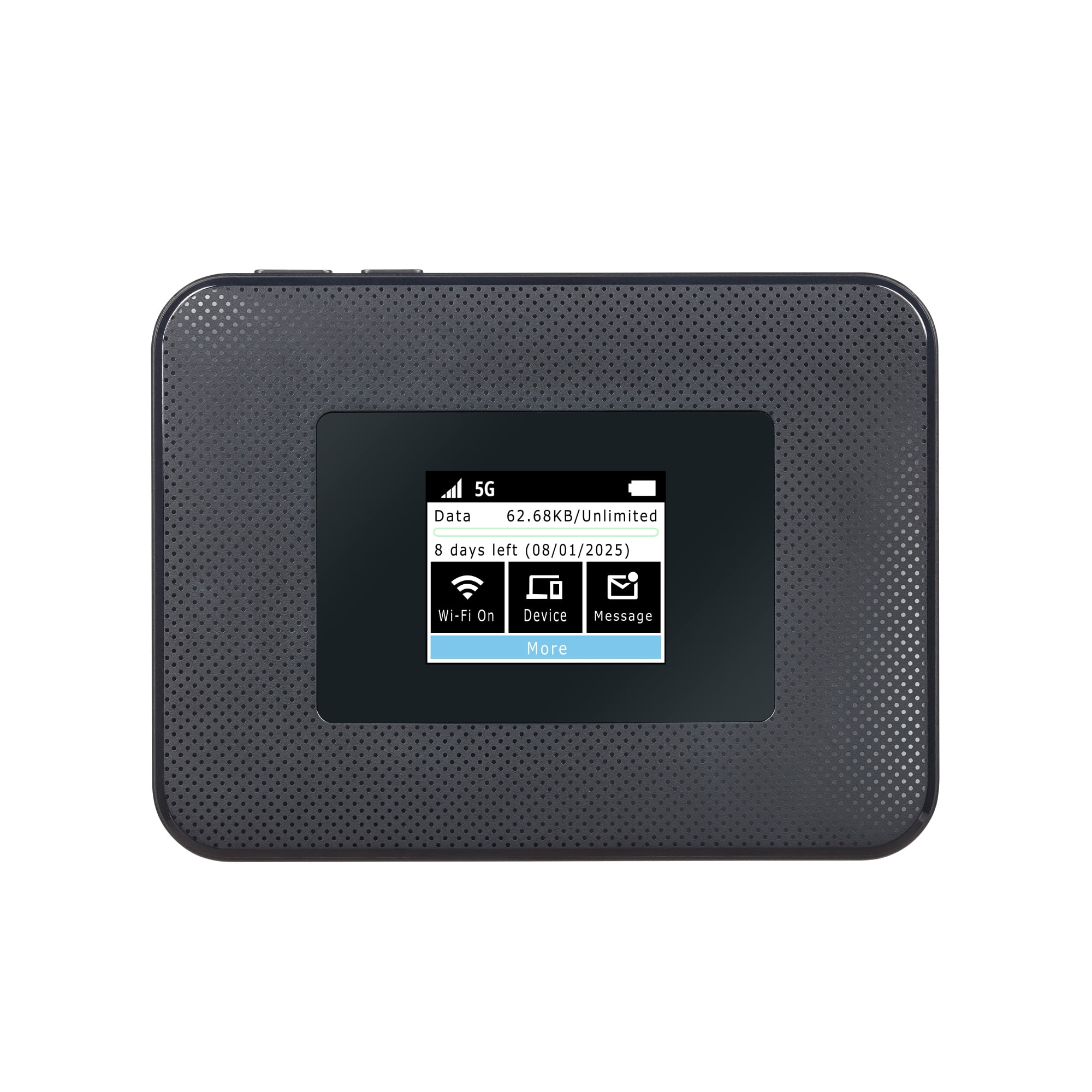 Open Box Straight Talk BLU M100 Hotspot, 5G, 8GB, Black. Prepaid Hotspot [Locked to Straight Talk]