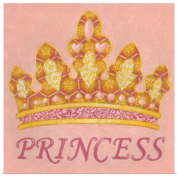 Great BIG Canvas | Rolled Chariklia Zarris Poster Print entitled Princess