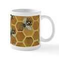 thumbnail image 2 of CafePress - Honey Bee Coffee/Tea Mug - 11 oz Ceramic Mug - Novelty Coffee Tea Cup, 2 of 6