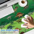 thumbnail image 2 of Long Mouse Pads for Desk,Green Cartoon Dinosaurs Pattern Desk Mats on Top Of Desks, Desk Mouse Pad Extra Large with 3mm Non-Slip Base and Stitched Edge for Gaming,Office,Work,Home 47.3"x23.6", 2 of 6