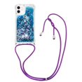 thumbnail image 1 of Funda FOXDOCK para iPhone 12 con Cuerda Ajustable, Brillo Líquido, Protección Antigolpes y Lente – Ideal para Regalo, 1 of 6