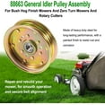 thumbnail image 5 of 88663 General Idler Pulley Assembly Replacement Parts Kit Fit for Bush Hog Finish Mowers and Zero Turn Mowers and Rotary Cutters, 5 of 8