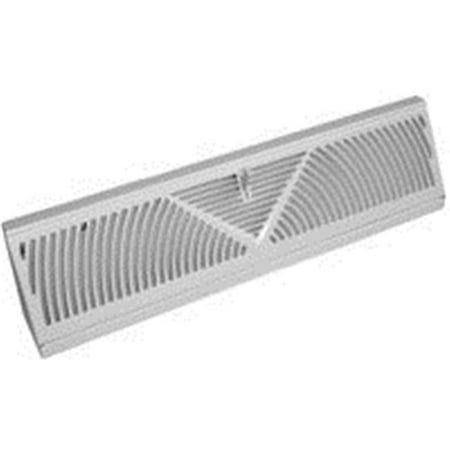 RG1626-A White Baseboard Register 15 In.