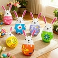 thumbnail image 7 of SLYNSHome Easter Inflatables Outdoor Decorations,Orange Easter Bunny Eggs Balloons Happy Easter Blow up Yard Decor for Garden Lawn Holiday Party, 7 of 7