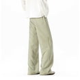 thumbnail image 5 of Vetsdori Casual Pants for Men Wide-Leg Big and Tall Pullover Baggy Green Travel Mens Big and Tall Pants Vintage, 5 of 5