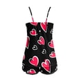 thumbnail image 7 of JIANJIA Womens Pajama Sets Sexy Lace V Neck Spaghetti Strap Camisole Vest Tops With Shorts Two Piece Casual Sleepwear Homewear,Black,XL, 7 of 7