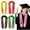 Pink, variant on Pink Student Graduate Sash,2026Graduation Decorations, Classroom Party Photo Prop, 1 Pc Safety Pin Included