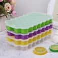 thumbnail image 6 of HannLk 37 Grids Honeycomb Mini Ice Maker Cube Eco-Friendly Cavity Silicone Tray Mold, 6 of 17