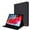 Black, variant on Case for iPad Air 11 lnch M3 (2025), Cloth Texture Business Tablet Cover with Multi-Angle Flip Stand & Card Holder, Auto Wake/Sleep Full Body Protective Case for iPad Air 11 Inch M2 (2024), Pink