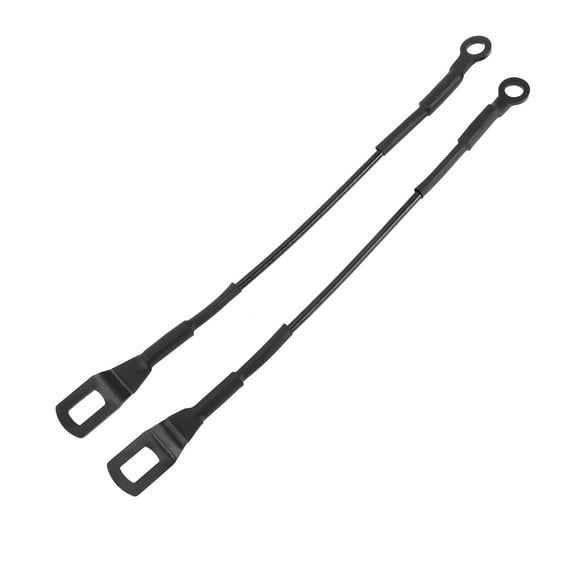 Unique Bargains 1 Pair Tailgate Cables Tail Gate Support Cables for Toyota Tacoma 1995-2004 Lift Gate Support Straps Pickup No.6577004030/657700C020 Black