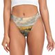 thumbnail image 1 of Fotbe Vibrant Wildflower Meadow Tanga Sin Costuras para Mujer con Estampado – Panties Invisibles, Transpirables y Cómodos para Uso Diario-Medium, 1 of 6
