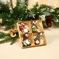 thumbnail image 5 of Chmadoxn 12PCS Christmas Wooden Ornaments Winter Wonderland Ornaments for Christmas Tree, Farmhouse Rustic Xmas Tree Decorations Santa Claus Pendant,Snowman Wood Cutout Crafts, Gifts for Xmas Party, 5 of 6