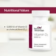 thumbnail image 5 of Bariatric Advantage Vitamin D3 5,000 IU - Bariatric Vitamin D Capsules - Water-Miscible - Bone Strength Support* - Easy Swallow Capsule - 180 Count, 5 of 7