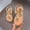 Gold, variant on Lujianch Shoes Floral Infant Crystal Sandals Girls Toddler Bling Flip Kids Flop Baby Girl's shoes Girls Ankle Boots