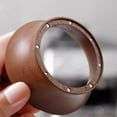 thumbnail image 2 of Magnetic Wood Coffee Dosing Ring Portafilter Replacement Fit Magnetic 51 53 58mm, 2 of 5