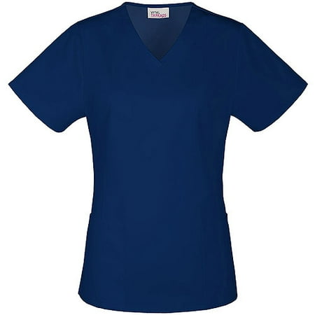 Women's Core Essentials Stretch V-Neck Scrub Top