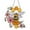 C, variant on Honeycomb Hanging Wall Art - Stained Indoor Outdoor Ornament for Garden and Yard Decoration