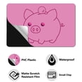 thumbnail image 3 of Rectangle PVC Plastic Waterproof Card Stickers Self-adhesion Card Skin for Bank Card Decor Pig 186x137mm, 3 of 6