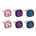thumbnail image 1 of 3 Pairs Rhinestone Cufflinks Jewelry Elegant Classy Male Cufflinks for Wedding, 1 of 8