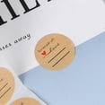 thumbnail image 3 of 1 Roll/500pcs Handmade with Love Letters Cookie Bags Labels Round Adhesive Baking Packaging Envelope Gift Box Decoration Sticker Roll, 3 of 6