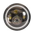 thumbnail image 2 of Faro Led universal para motocicleta 7 pulgadas 12v 12w Kinlley Negro, 2 of 5
