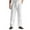 White, variant on ibuvkizy Mens Dress Pants with Pockets Stripes Casual Solid Color Business Daily Mid Waist Button Zipper Trousers,Sizes S-3XL