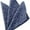 Slate Blue, variant on Jacob Alexander Men's Floral Pocket Square Handkerchief Hanky - Slate Blue