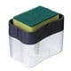 thumbnail image 1 of Dispensador de jabón para lavar trastes de alta calidad Dispensador de jabón líquido de Cocina 2 en 1, mezclador de agua y jabón, Soporte de fibra con esponja incluida, 1 of 5